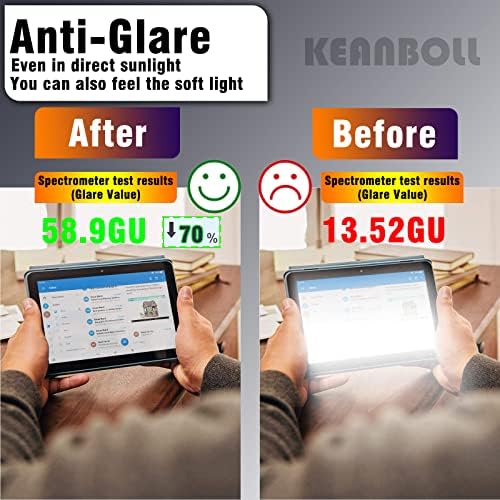 KEANBOLL 3 Csomag Tükröződésmentes (Matt) képernyővédő fólia Samsung Galaxy Tab S7 FE 5G 2021/Galaxy Tab