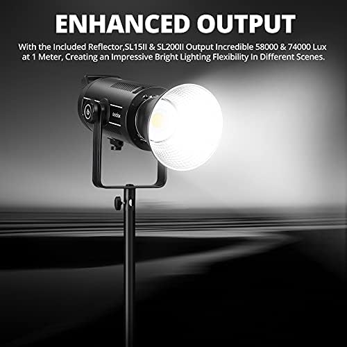 Godox SL150WII LED Videó Fény, 5600K CRI96+ TLCI97+, 2.4 G Wireless X Rendszer, Beépített 8 FX Különleges