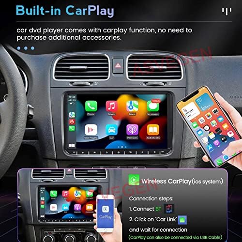 Android 9 Hüvelykes érintőképernyő Autó Rádió Chevrolet Camaro 2010-2015, GPS Navigáció 4GB+64 gb-os Támogatás