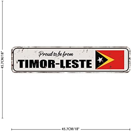Büszke arra, hogy a kelet-Timori Gyerek Szoba Otthon Dekoráció Freskó Matrica Zászló Utazás Utazás Globe