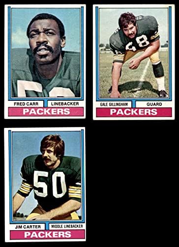 1974 Topps Green Bay Packers Csapatát Meghatározott Green Bay Packers (Set) VG/EX+ Packers