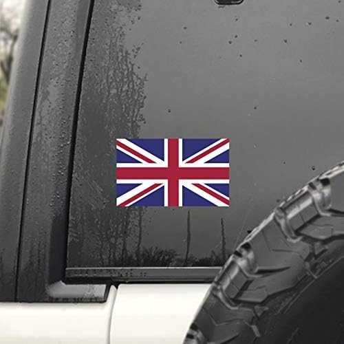 JMM Iparágak Brit Zászló Matrica Vinyl Matrica egyesült KIRÁLYSÁG Kocsi ablakán Lökhárító 5-Hüvelyk 3-Hüvelyk