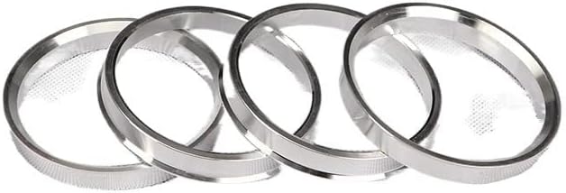 YOIQI Hub Központú Gyűrűk 4db Autó Alumínium Hub Gyűrűk Hub Központú Gyűrűk Kerék Unalmas 65.1-54.1 66.1-54.1