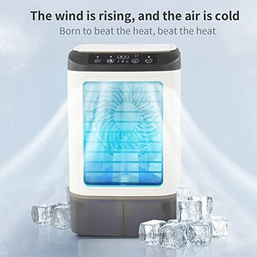 Hordozható Klíma, Párolgási Levegő Hűtő Ventilátor 3 Sebesség, USB-Elektromos Levegő Személyes Kondicionáló