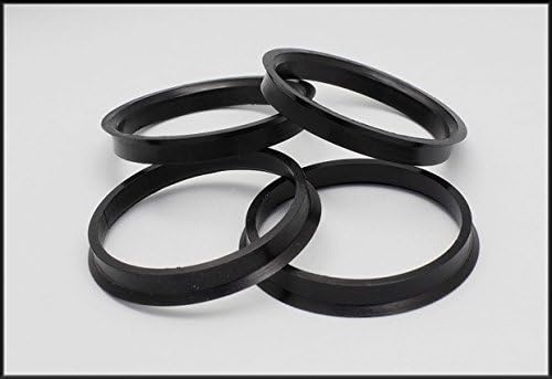 A készlet 4 Kerék Hubcentric Gyűrűk Hub Központú Gyűrűk 60.1x66.56mm