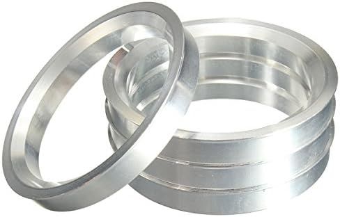 Bds 4db Alumínium Kerék Hubrings Alumínium Hub Központú Gyűrűk 56.1x72.62mm
