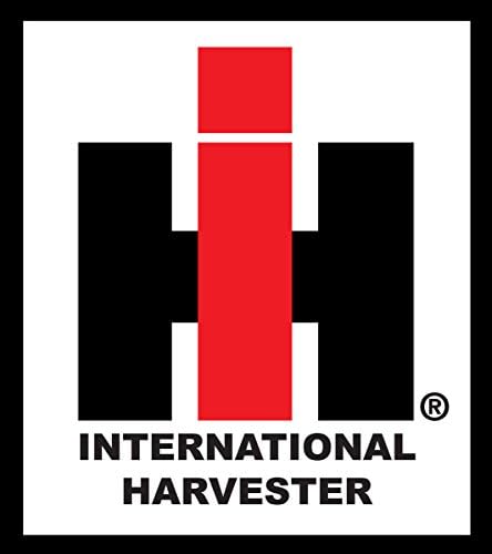 CHROMA 009932 International Harvester Farmall Logó Stick Onz Matrica, Fehér