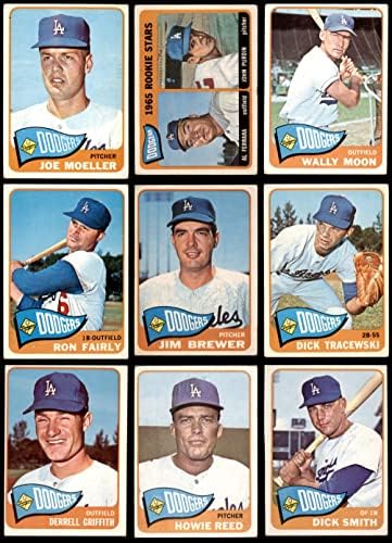 1965 Topps Los Angeles Dodgers Közelében Csapat készen áll a Los Angeles Dodgers (Set) GD+ Dodgers