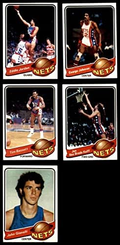 1979-80 Topps New Jersey Nets Csapatát Set New Jersey Nets (Set) EX Hálók